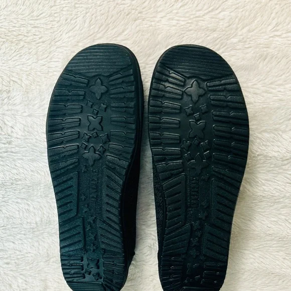 NWOB Hey Dude Wendy Sox Sz: 10 Black/Grey - Picture 4 of 9